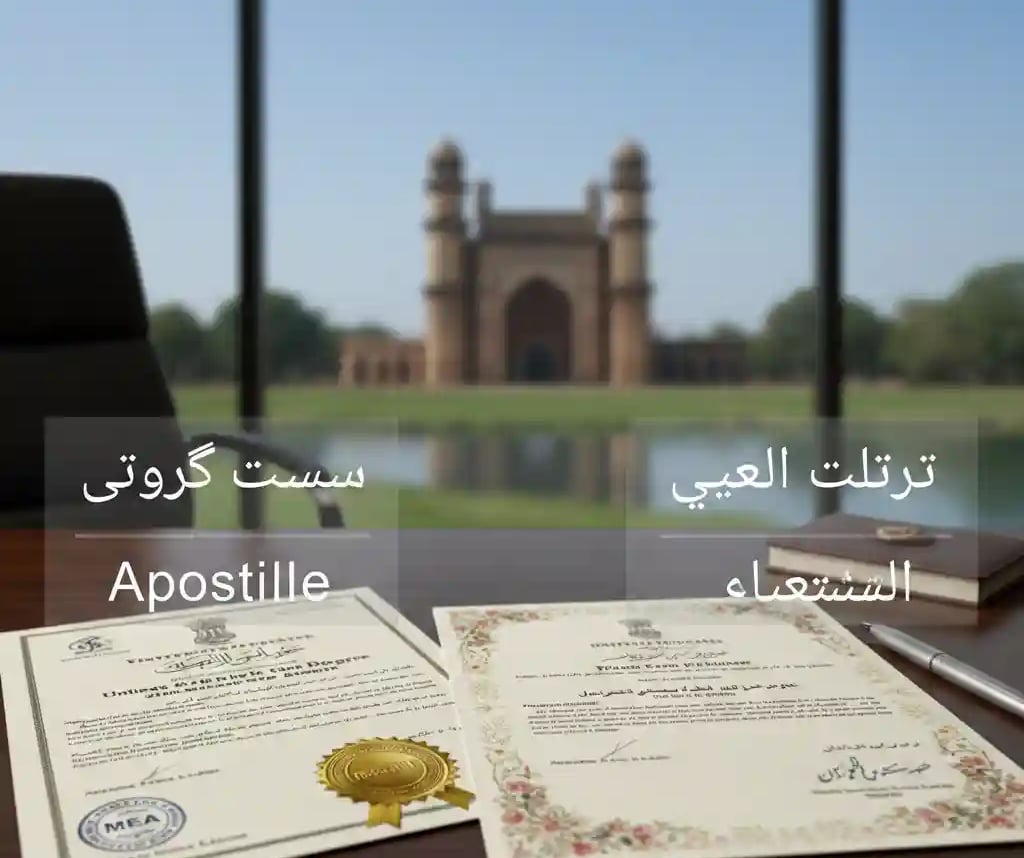 Urdu and Arabic Certified Translation in Lucknow