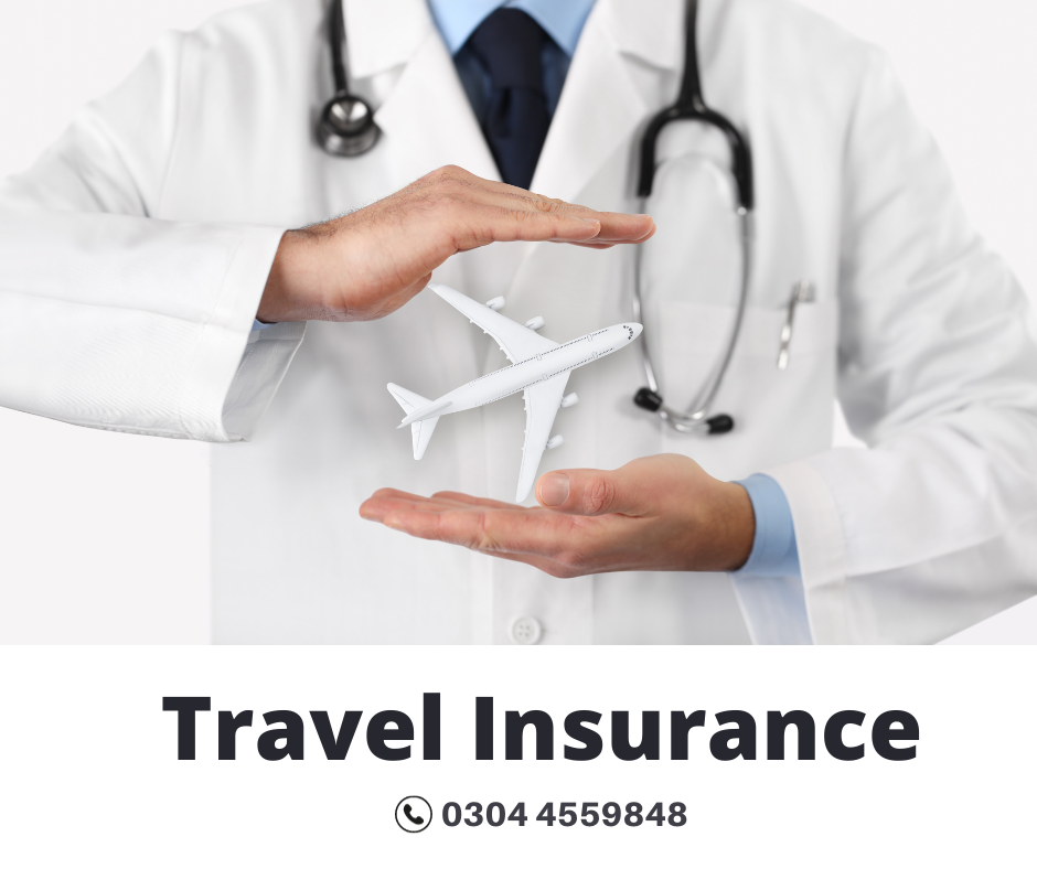 a doctor holding a plane model of a plane