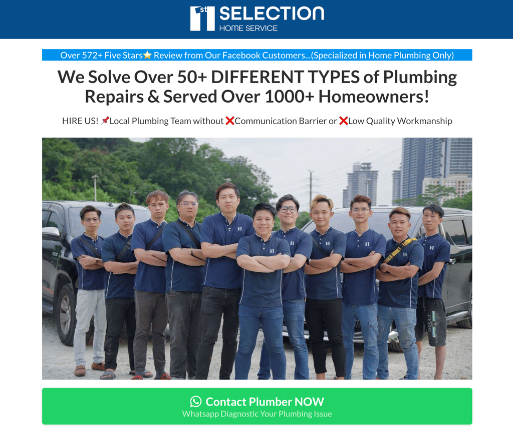 top plumbing service