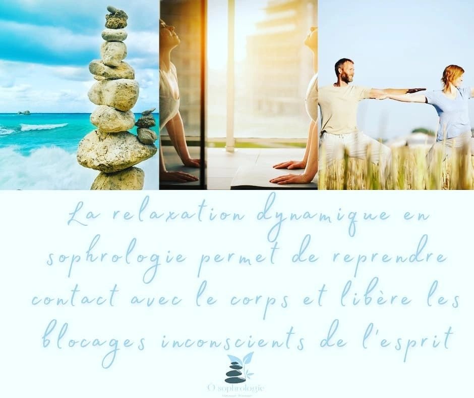 a woman on a rock formation a man  a stone stack