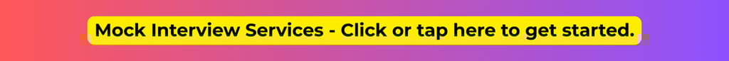 ADVERTISEMENT rectangle for mock interview services