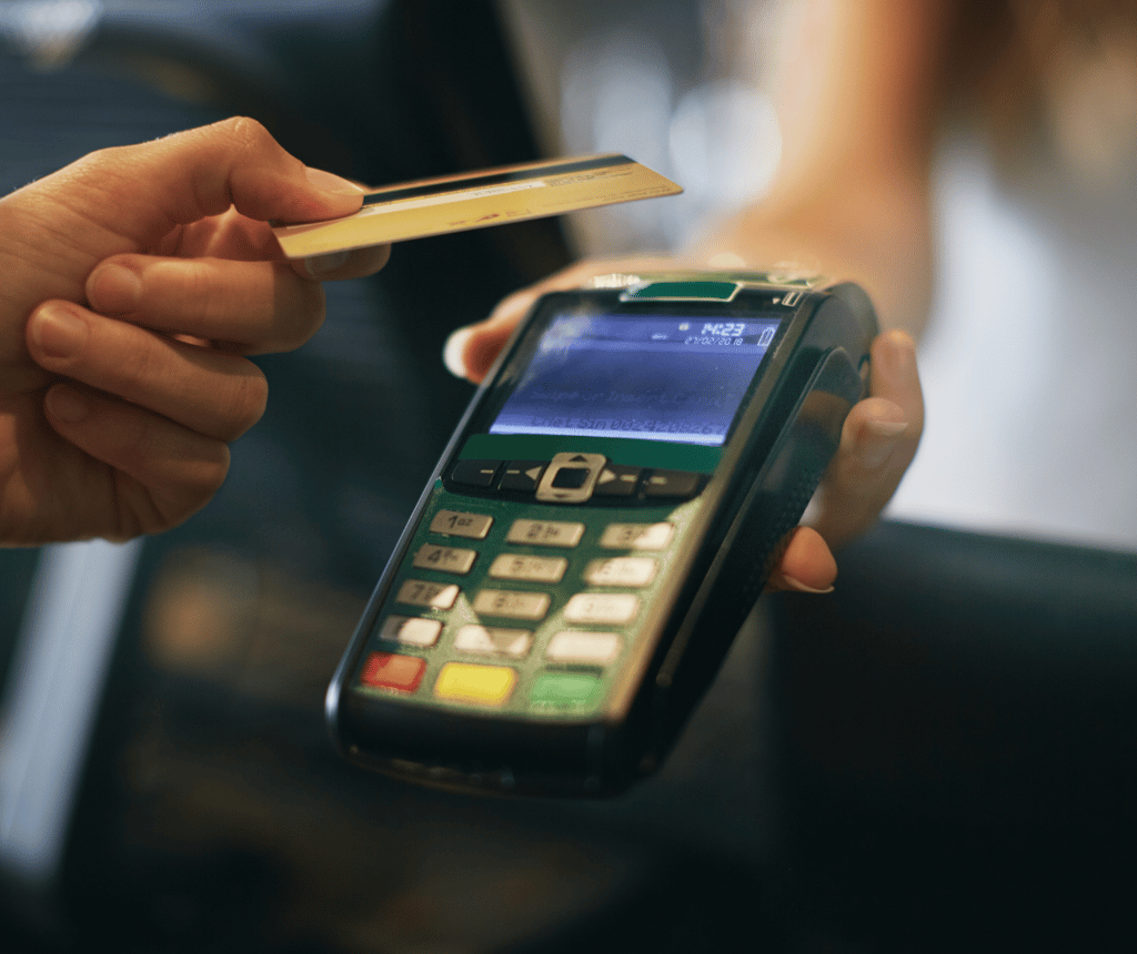 Card payments machine to symbolise AI in retail