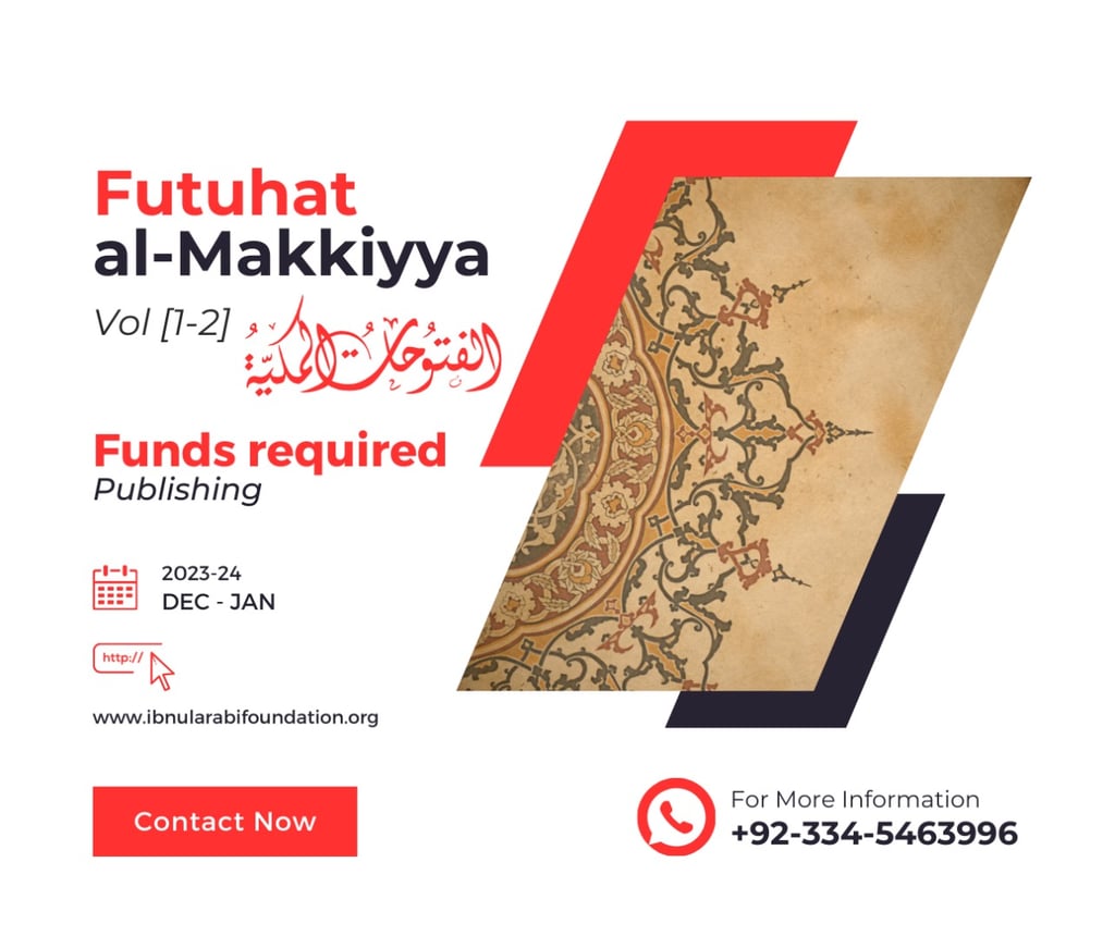 Futuhat al-Makkiya [Urdu translation project]