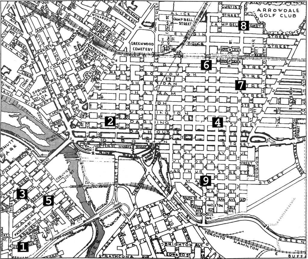 Shaving cream attacker map