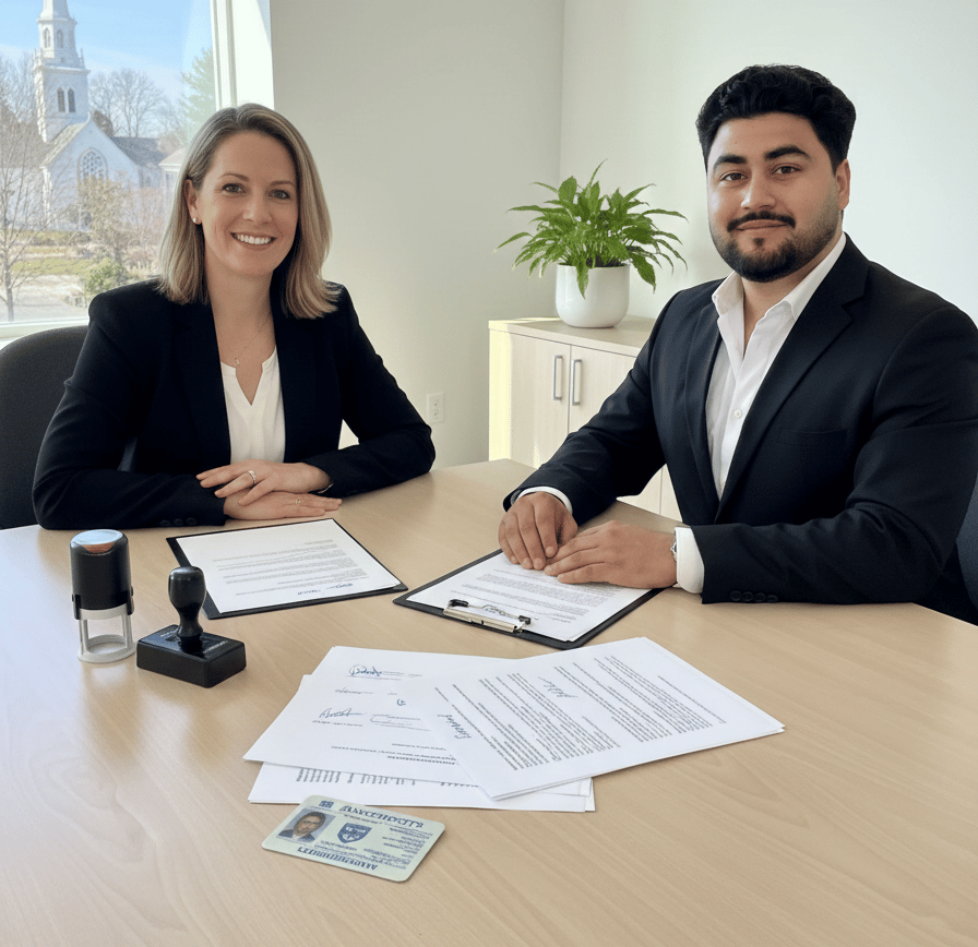 mobile notary near me in stoneham ma helping residents notarize wills deeds affidavits