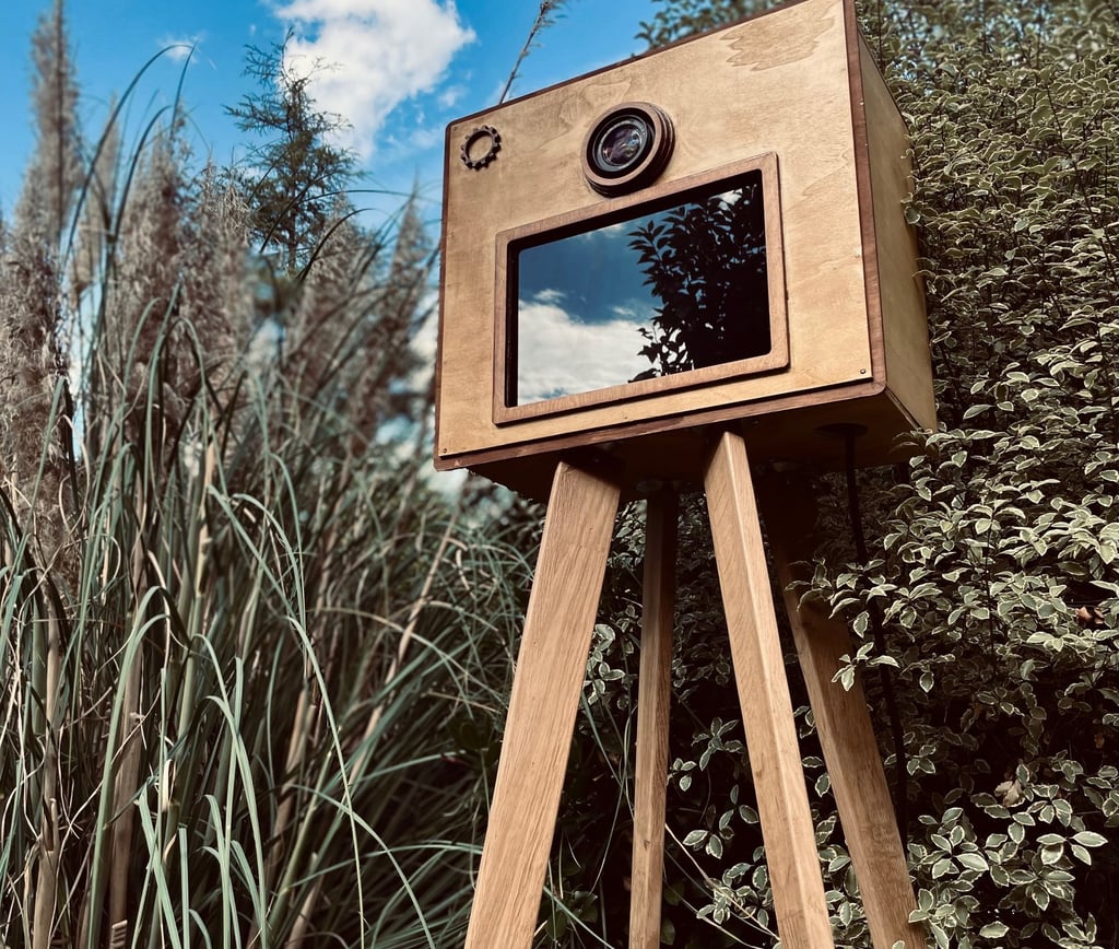 Photobooth en bois photomaton vintage Photo Booth artisanal