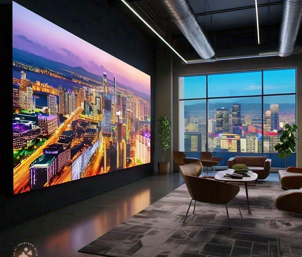 indoor led video wall price