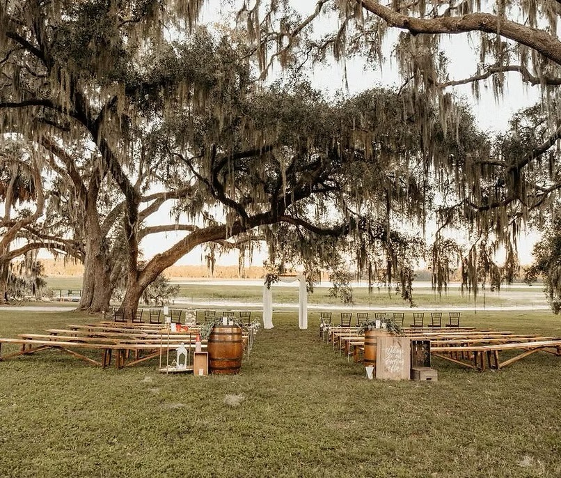 outdoor wedding venue