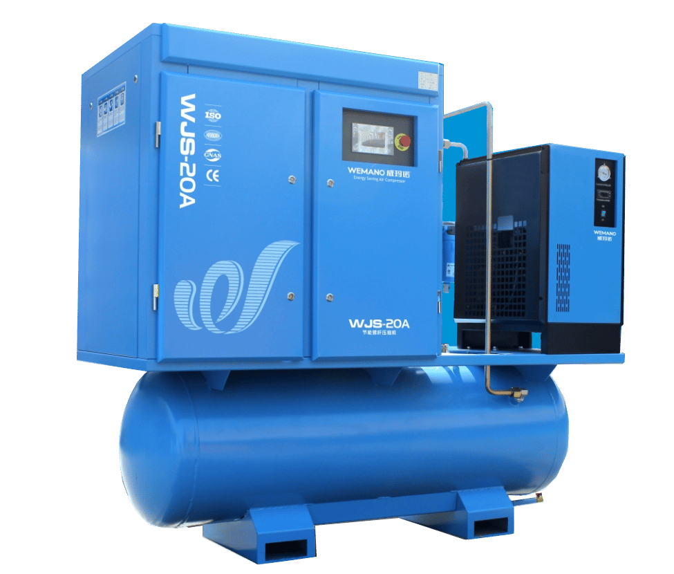 PERMANENT MAGNET LASER CUTTING SPECIAL INTEGERATED  SCREW AIR COMPRESSOR