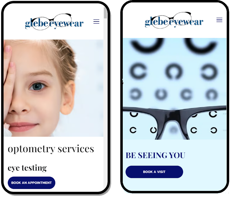 glebe eyewear, optometrist