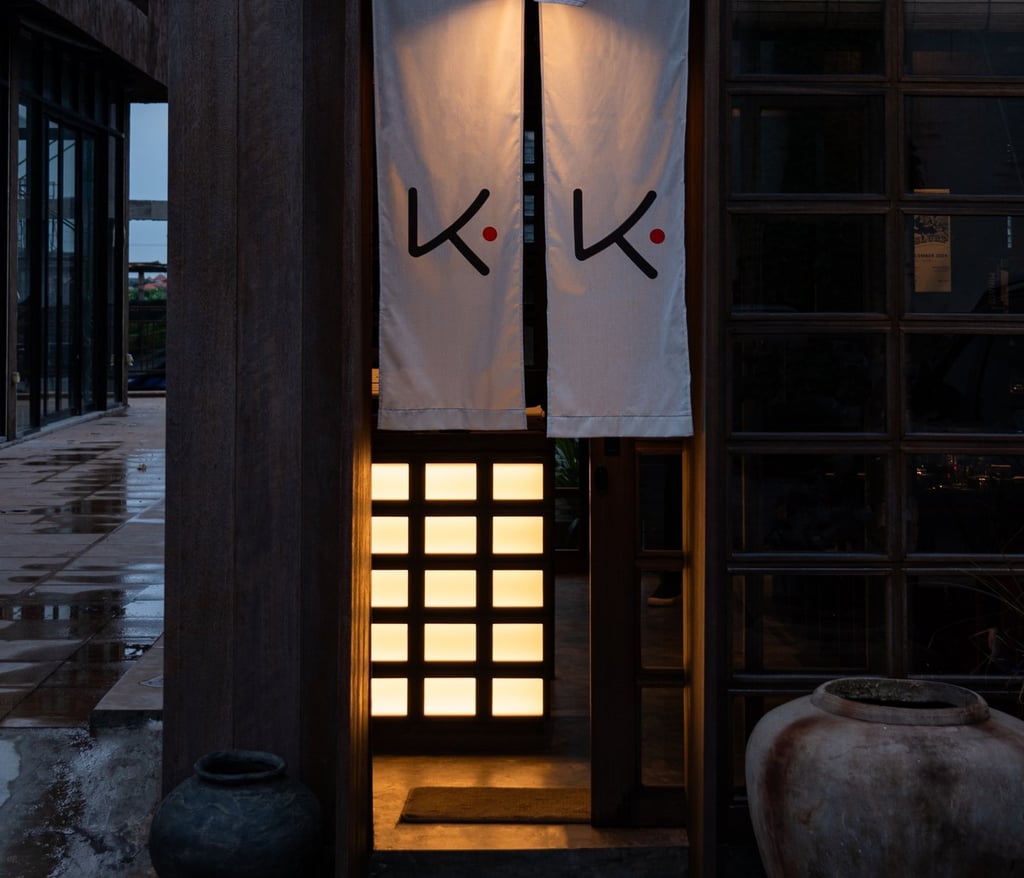 Kenji Ramen Bali restaurant atmosphere - Japanese soul food dining experience in Bali