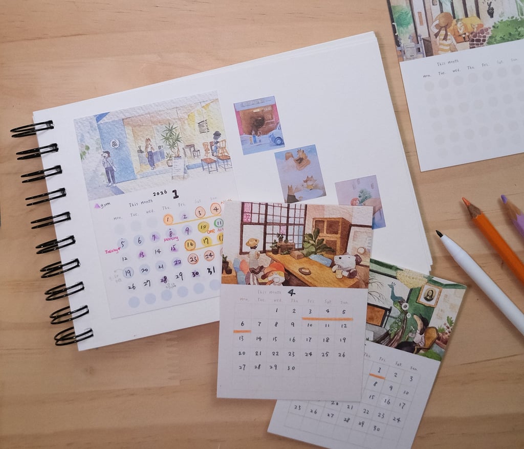 calendar cards