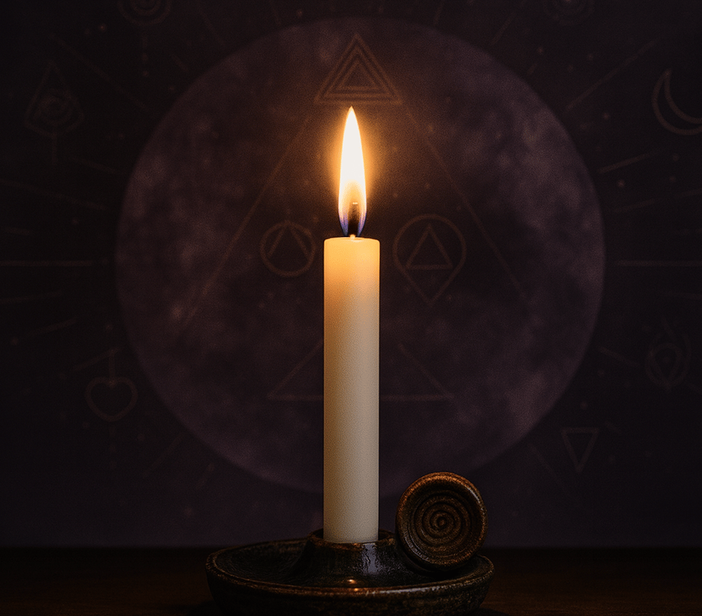 significado da vela branca