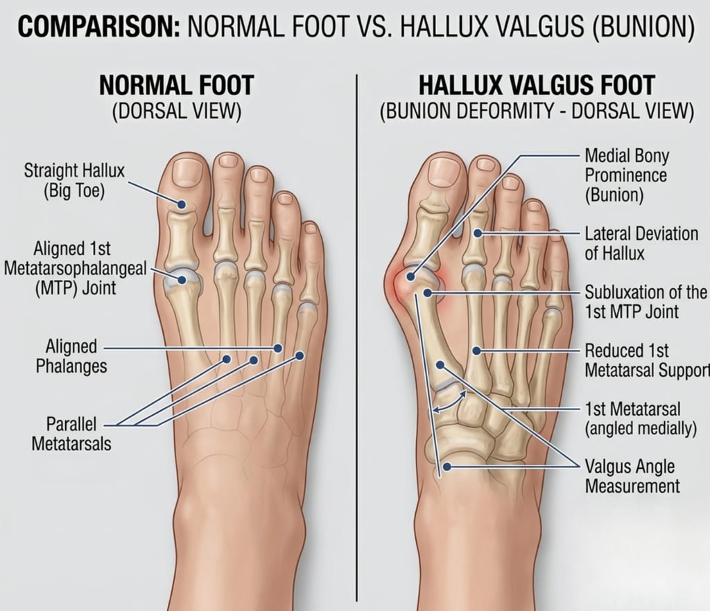 Hallux valgus (bunion)