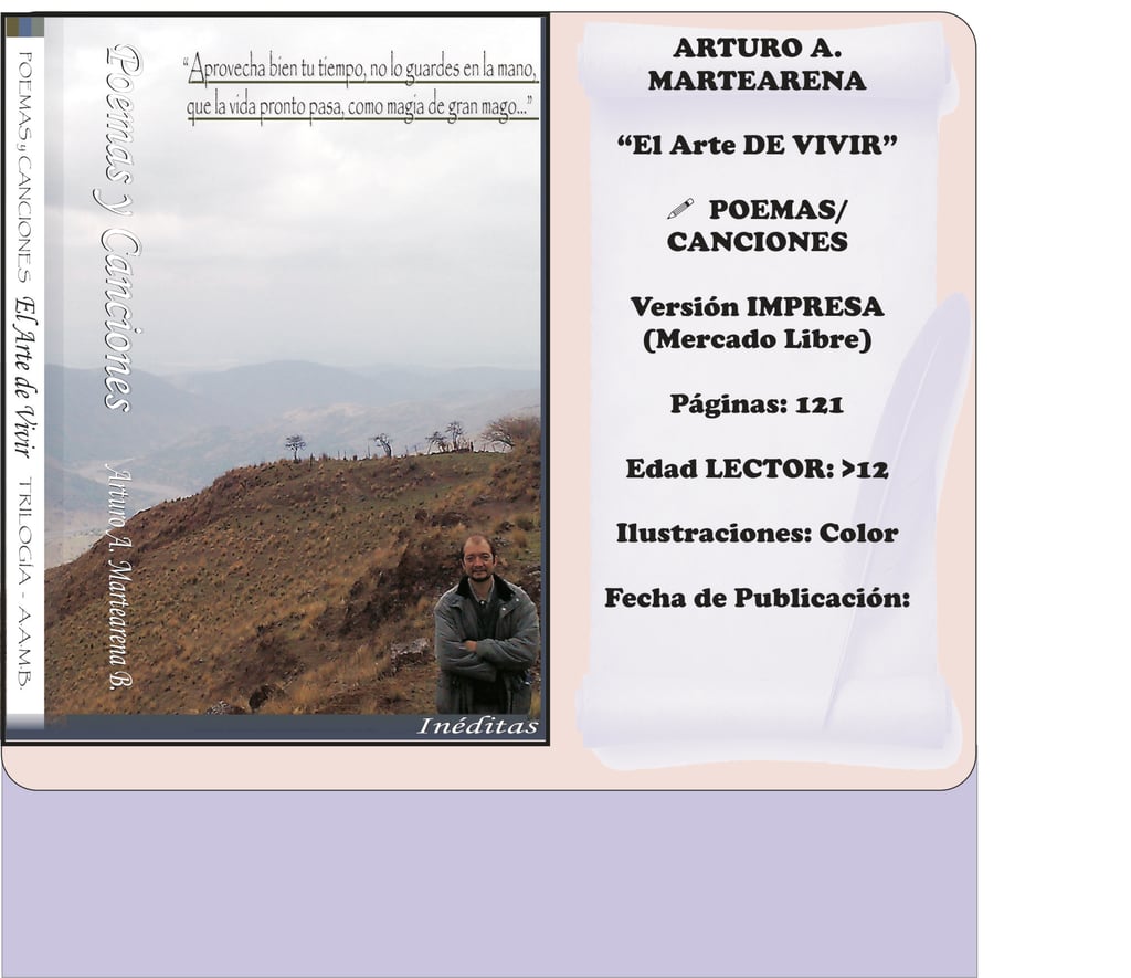 Libro de Poemas El Arte de Vivir - Trilogía