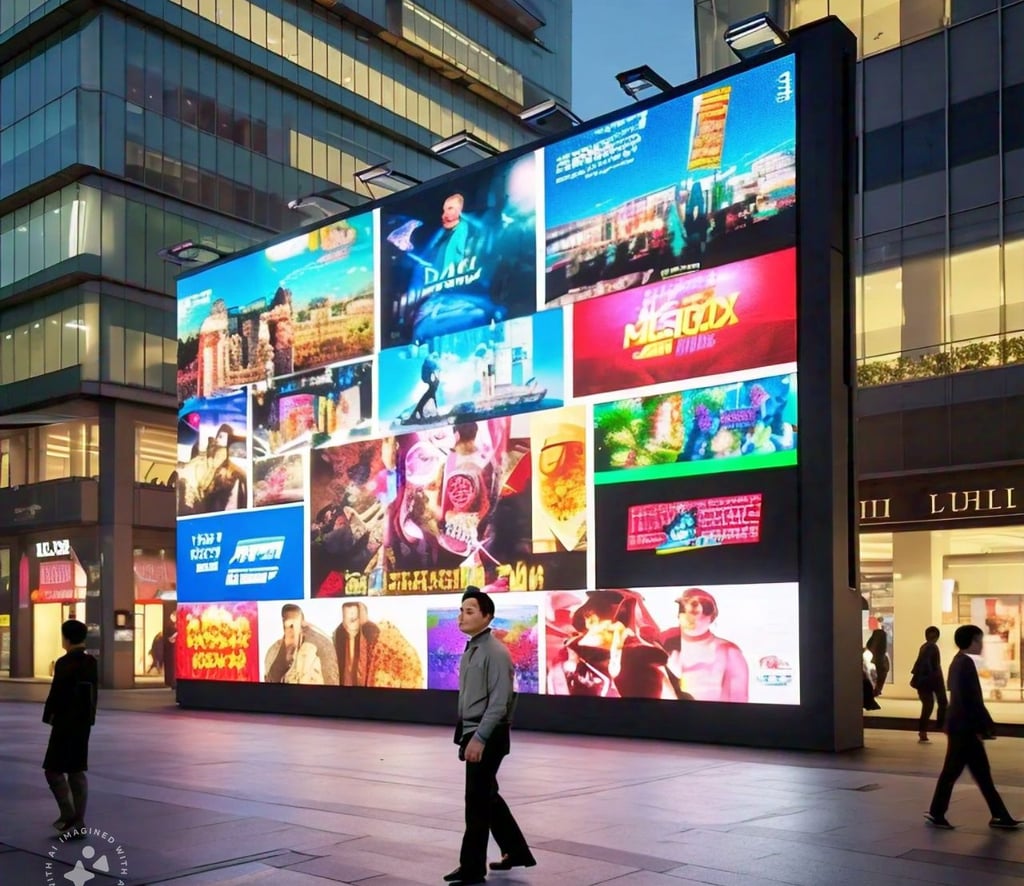 digital led poster price