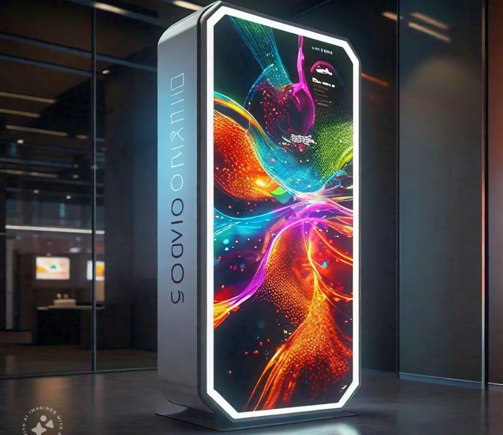 electronic scrolling sign