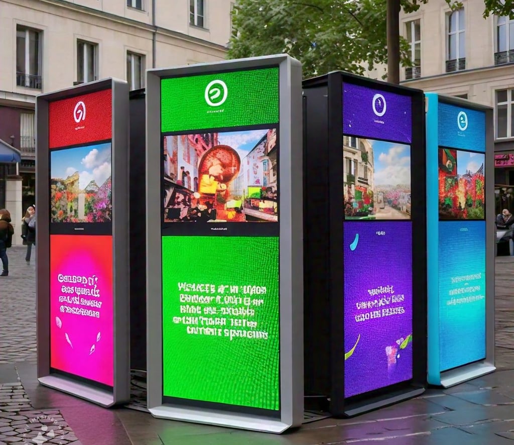 portable outdoor led signs