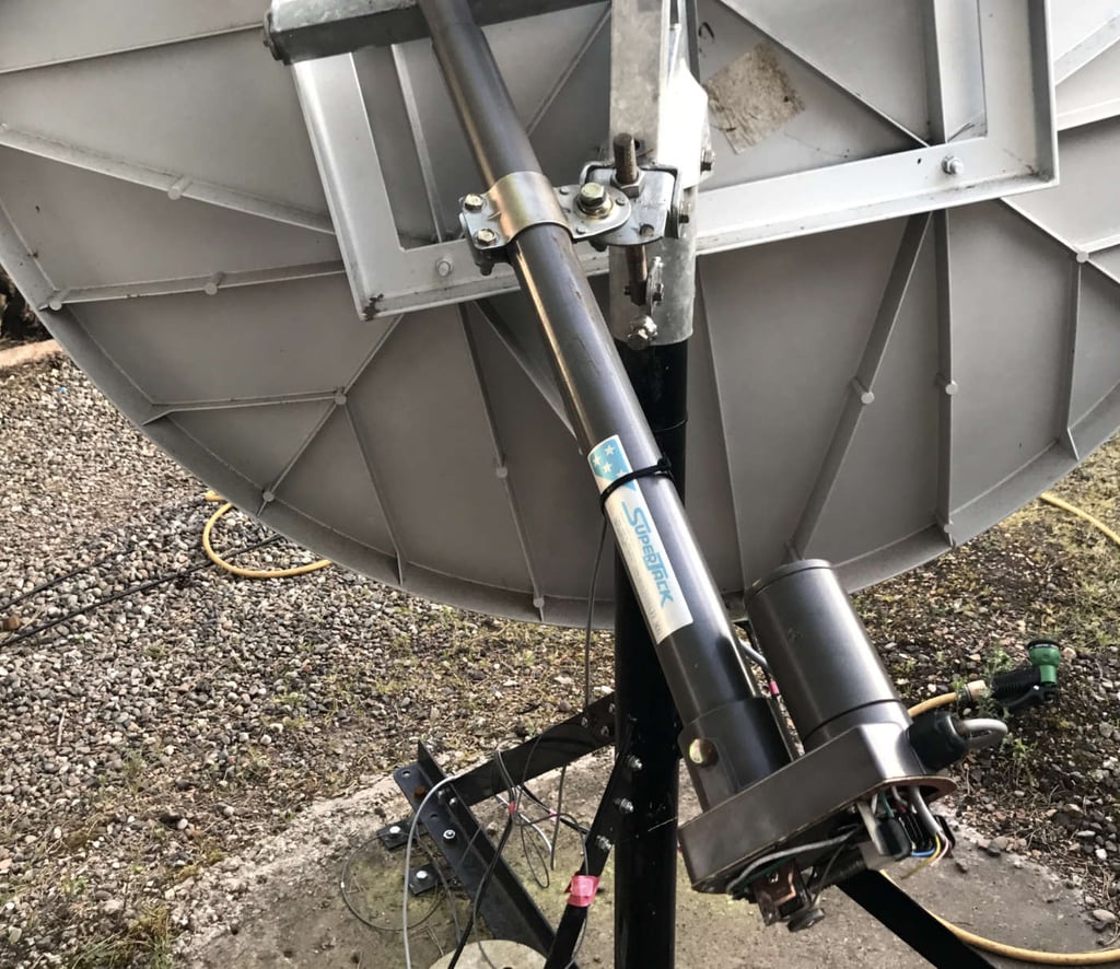 Manutenzione Impianto Satellitare a Pistone Meccanico - Antennista Pompei