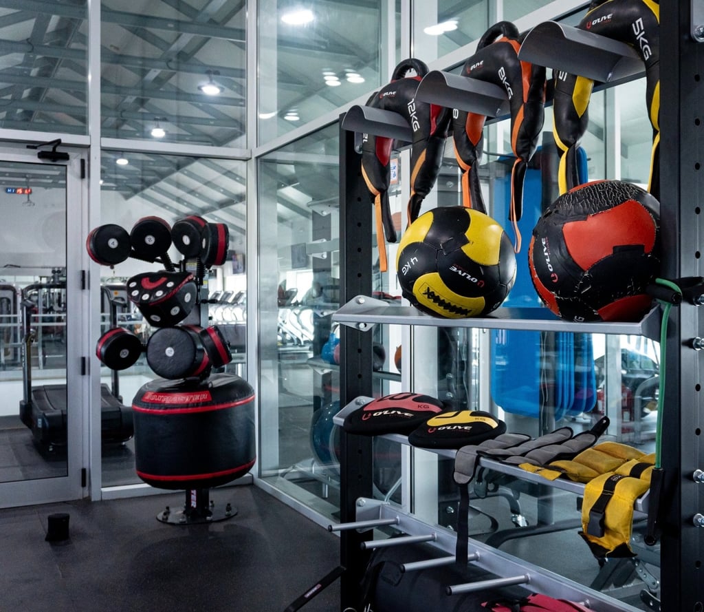 Equipamento de treino no Arrábida Gym Benguela