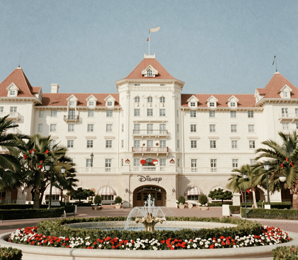 a multi-story building with many balconies