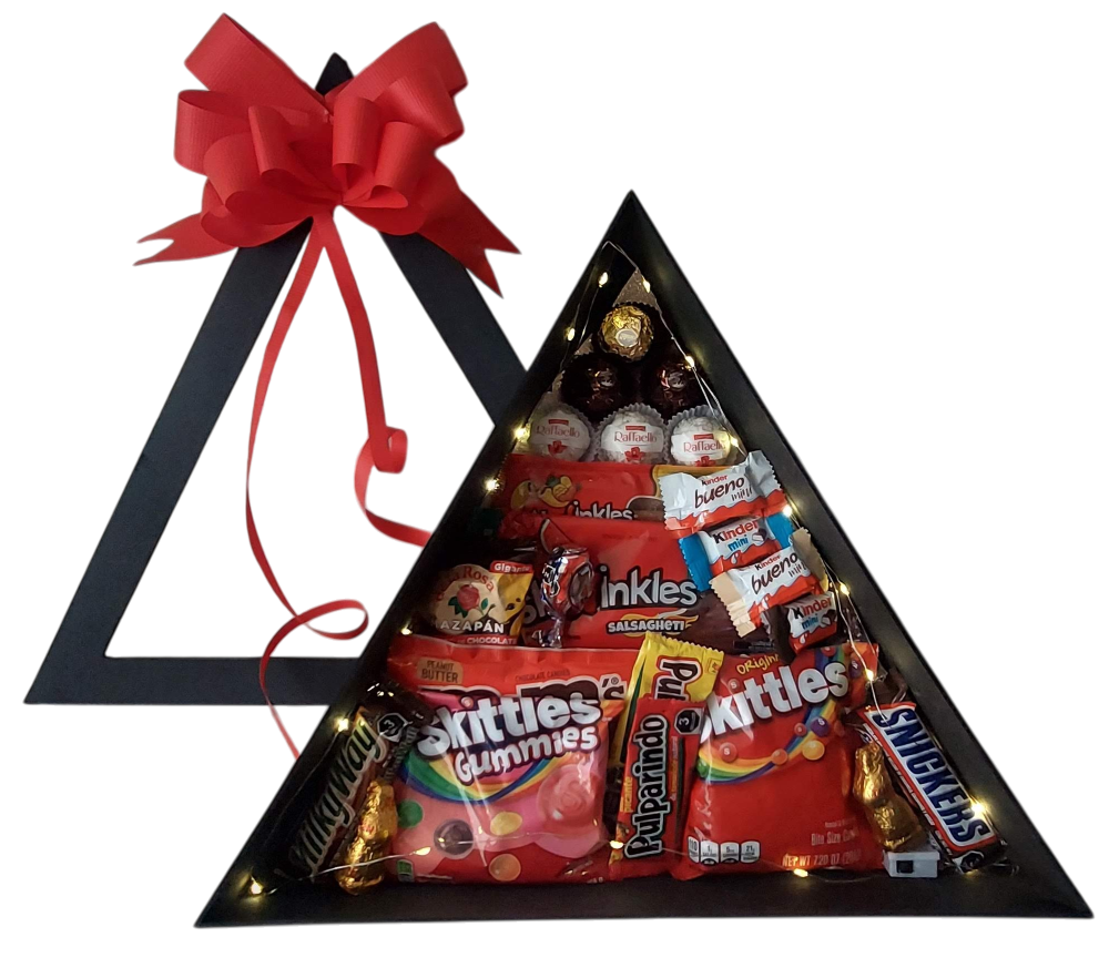 Arreglo de dulces ideal para regalar y para compartir en cualquier ocasion especial, cumpleaños, ani