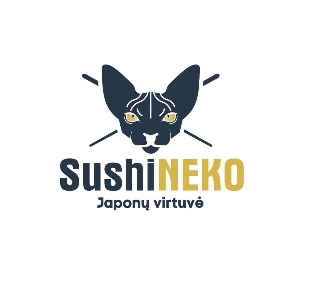 Logotipo sukūrimas įmonei Sushi NEKO