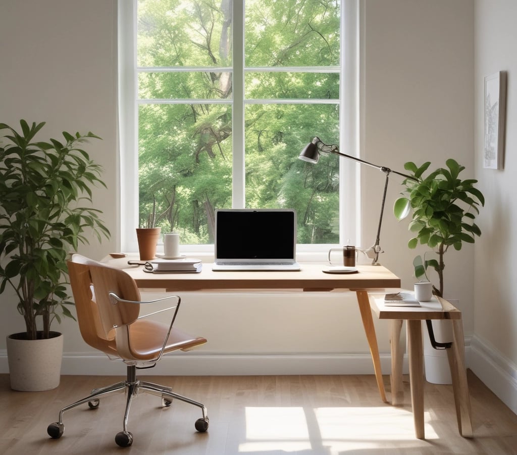 Bright living room with modern inventory