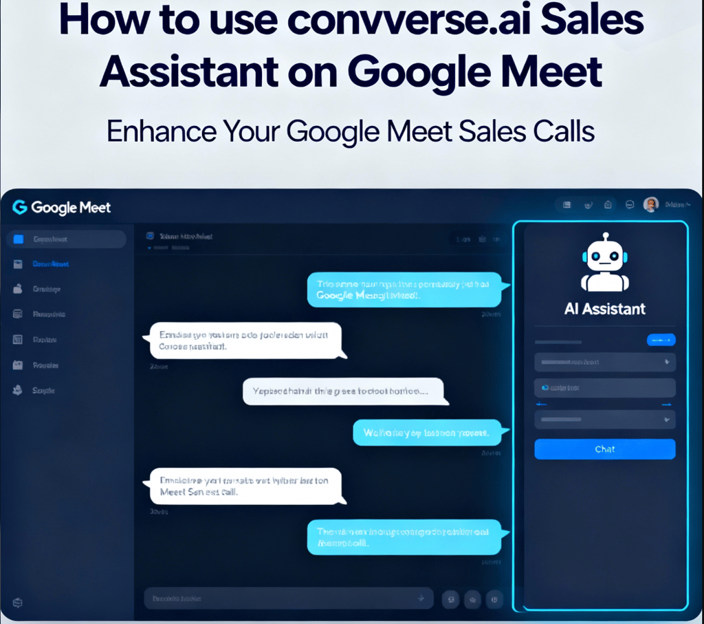 how-to-use-convverse-ai-sales-assistant-google-meet