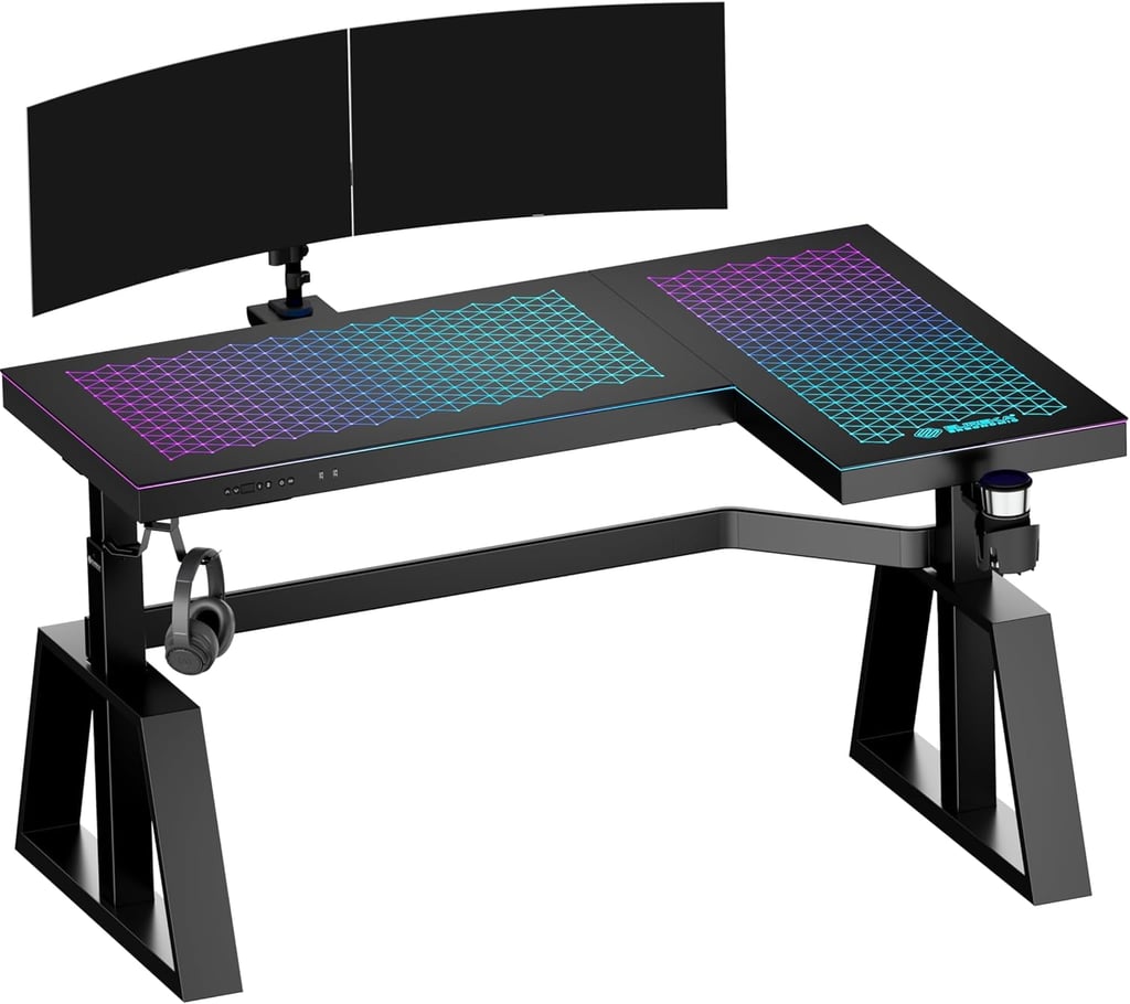 EUREKA ERGONOMIC Standing Desk,Gaming Table