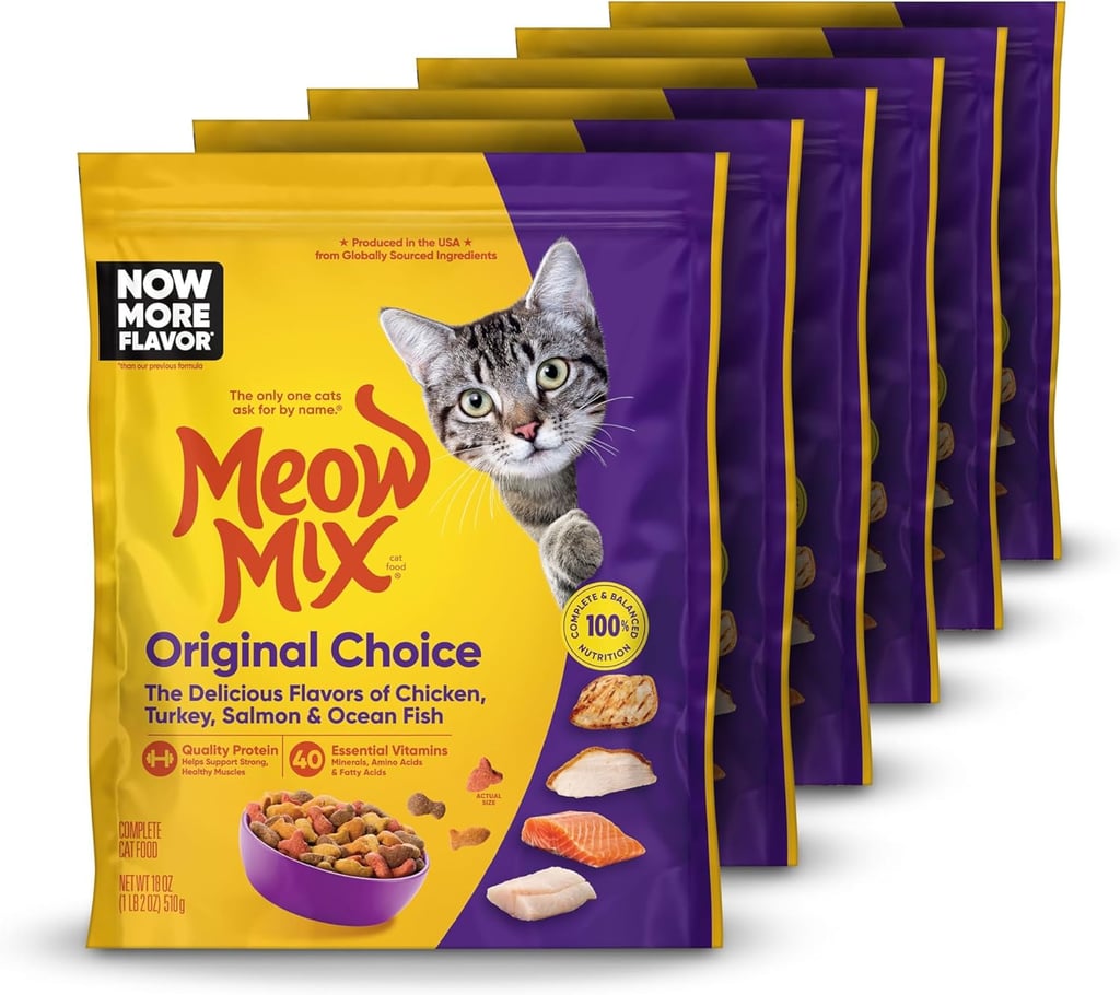 a pack of meow mix