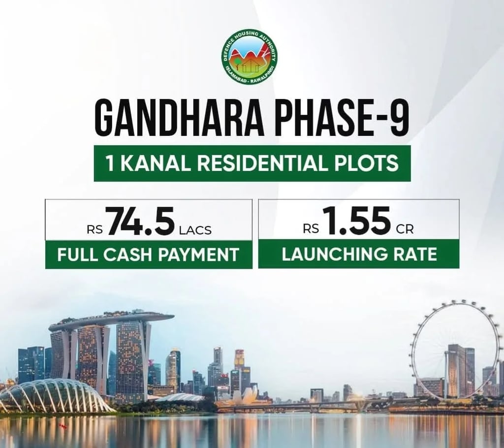 plots for sale in dha gandhara phase 9