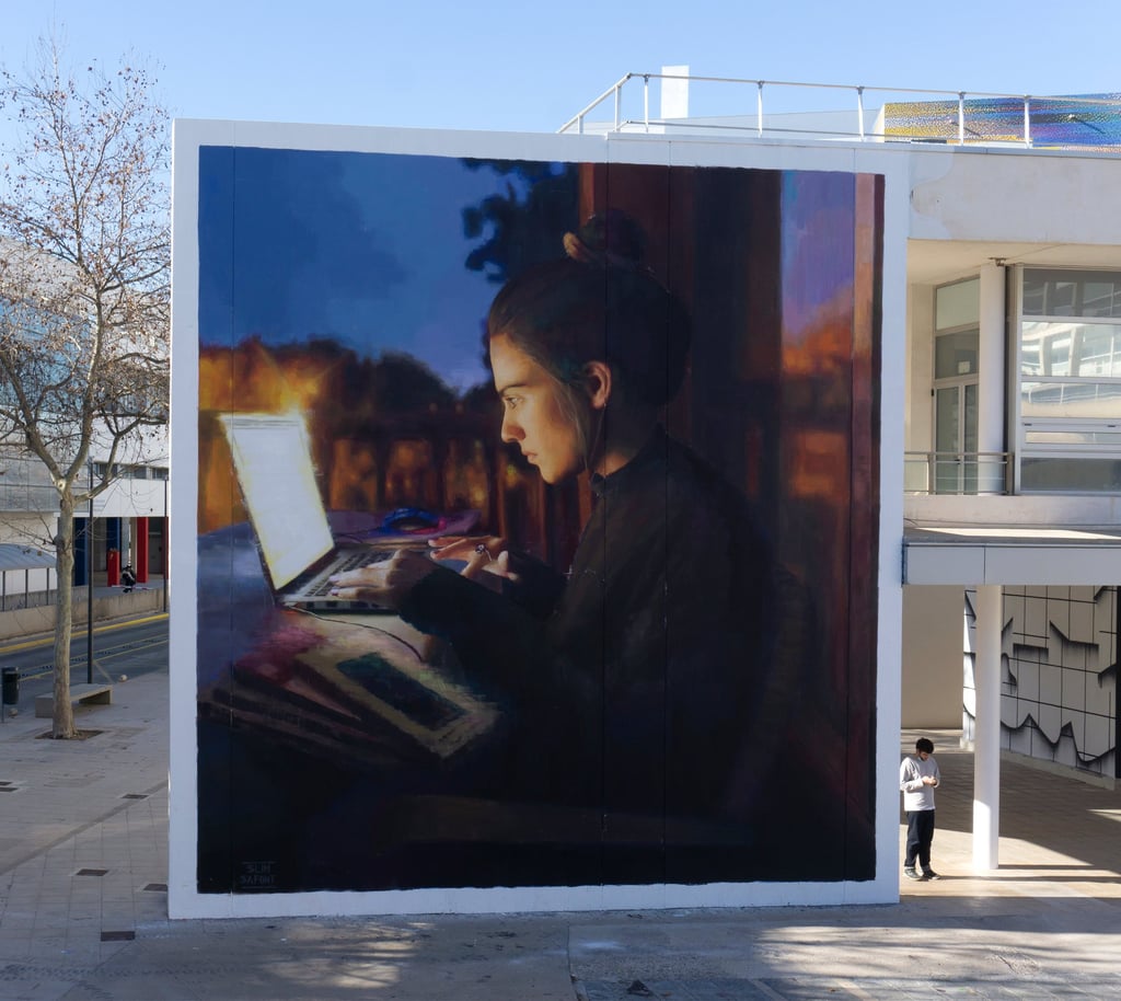 Mural slim safont