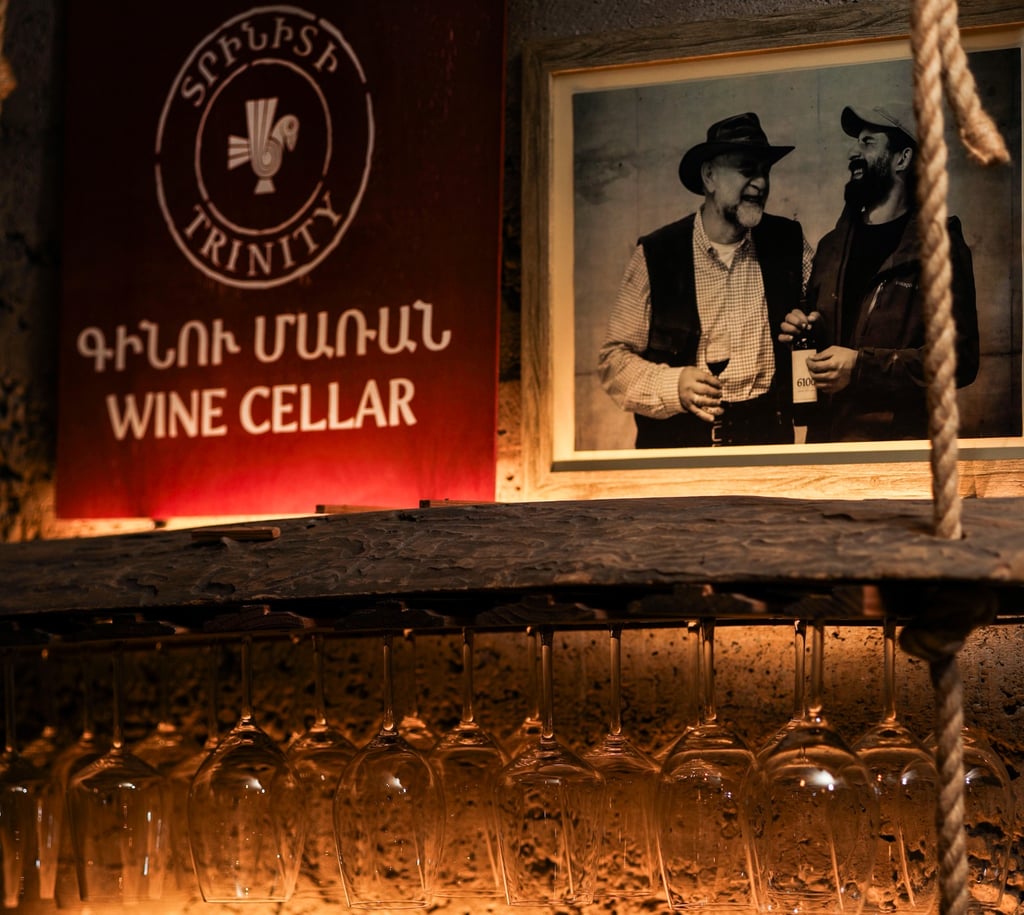 The Trinity Wine Cellar at The Club.