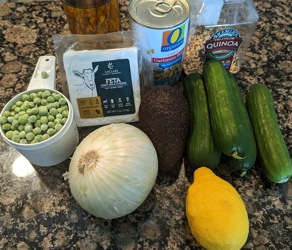 Jennifer Anniston Salad ingredients