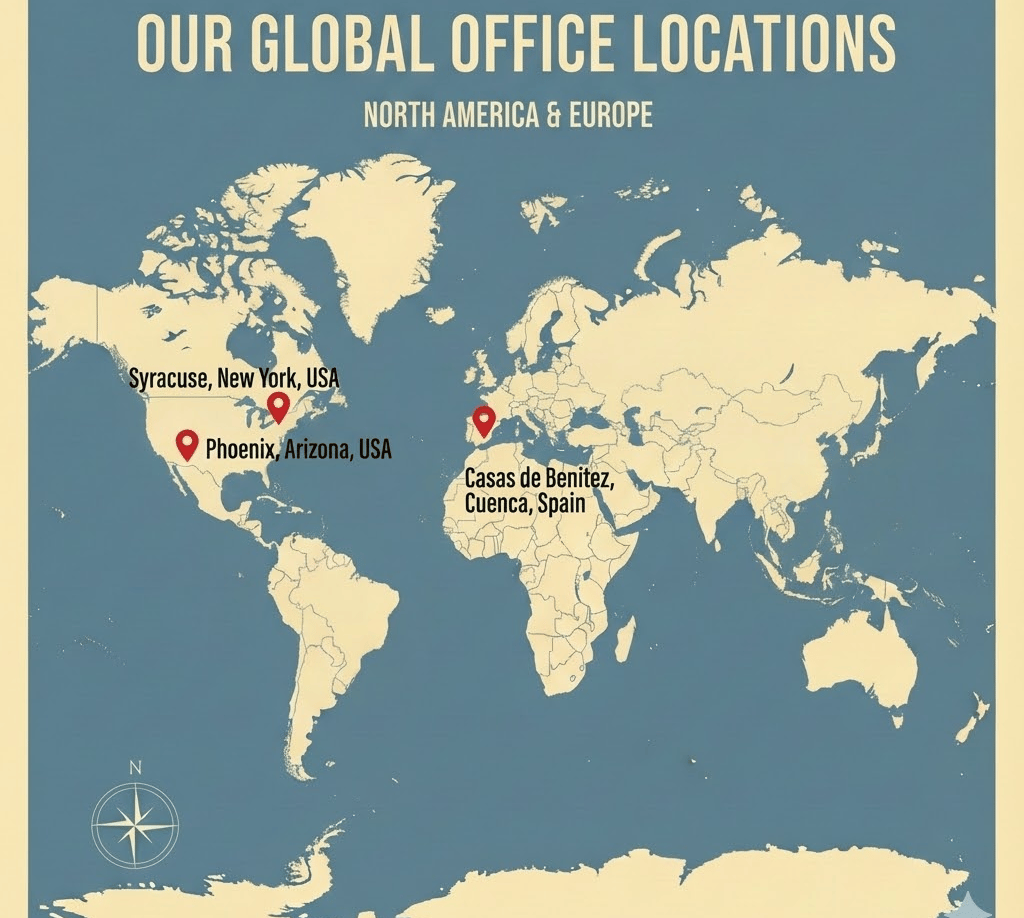 Map of our Offices