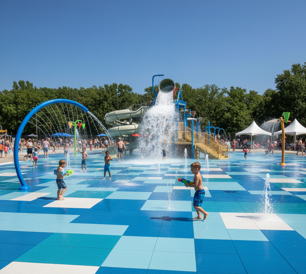 Splash Pad pour enfants