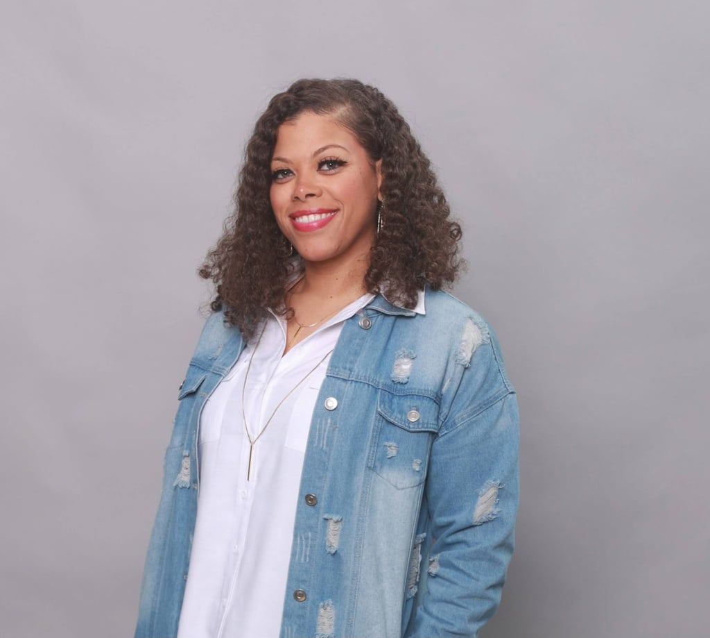 Picture of a woman against a grey background