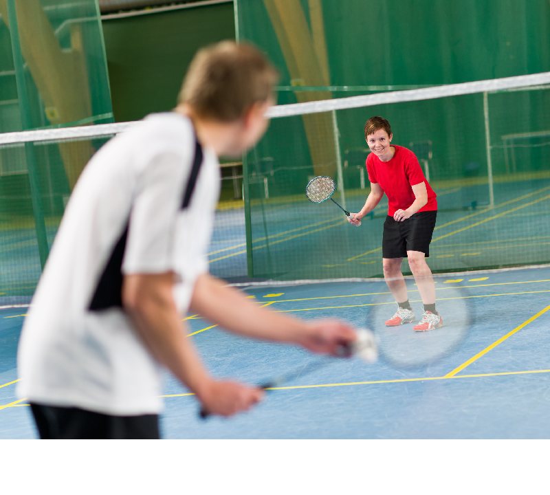 Badminton Kurs Turnier