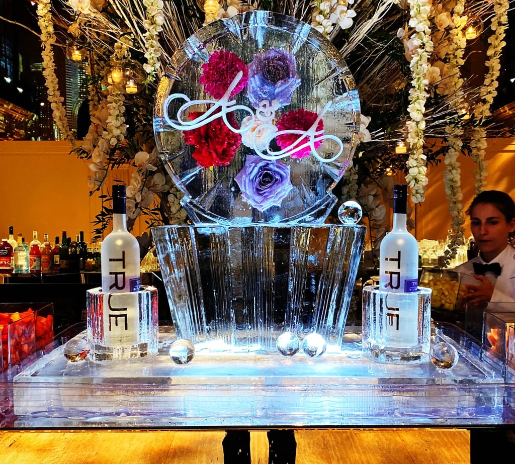 centro de mesa de hielo para bodas en buenos aires