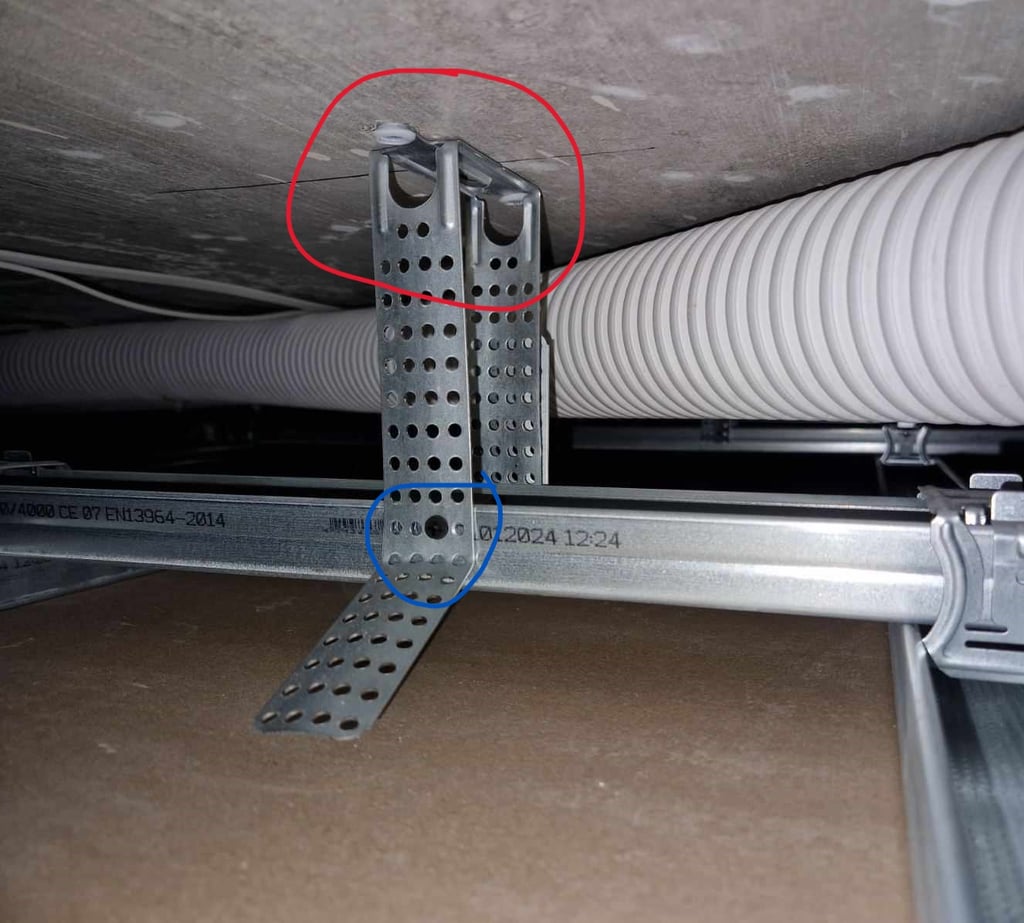 Gipso lubų įrengimas