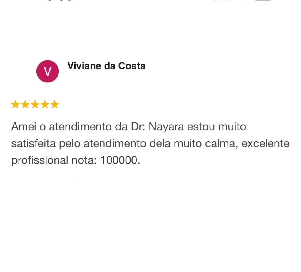 Depoimento de Viviane da Costa