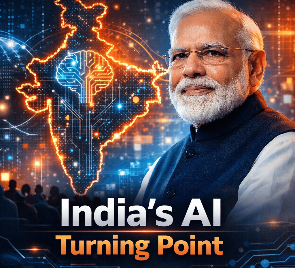 Modi-Highlights-India’s-Ai-Digital-Ancient-Wisdom