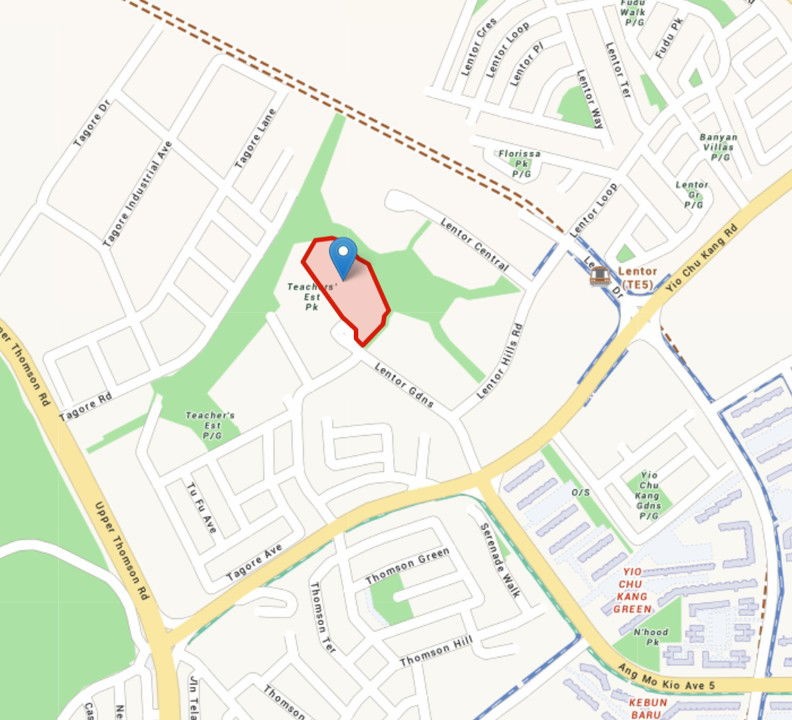 Lentor Gardens Residences luxury residential condominium near Lentor MRT