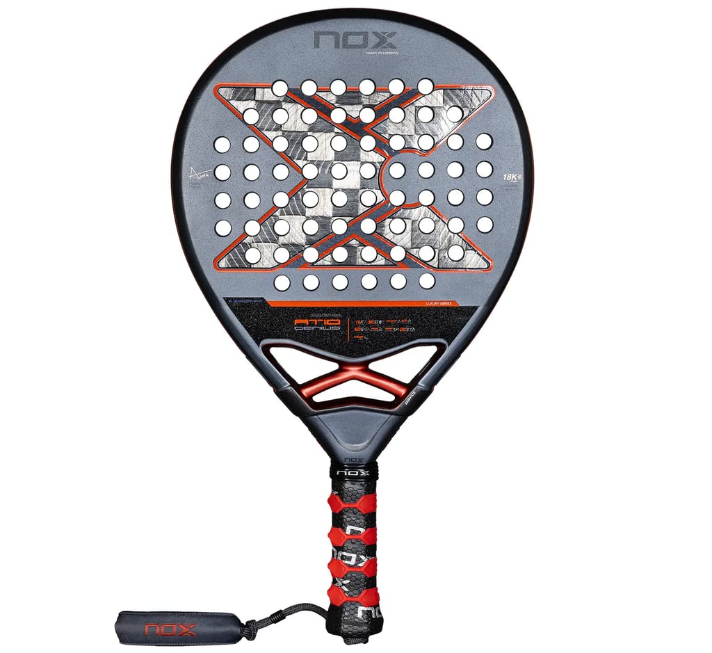 NOX AT10 Genius 18K Alum 2025 padel racket