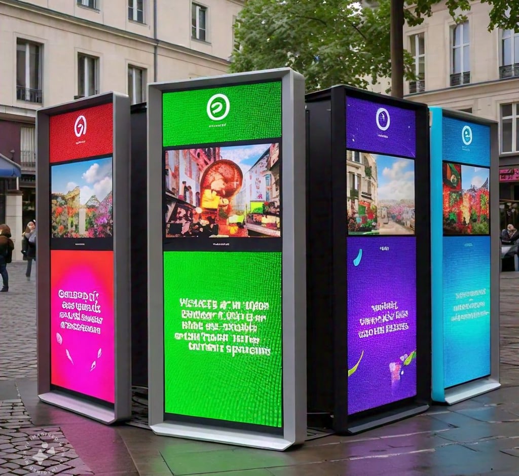 outdoor digital sign board