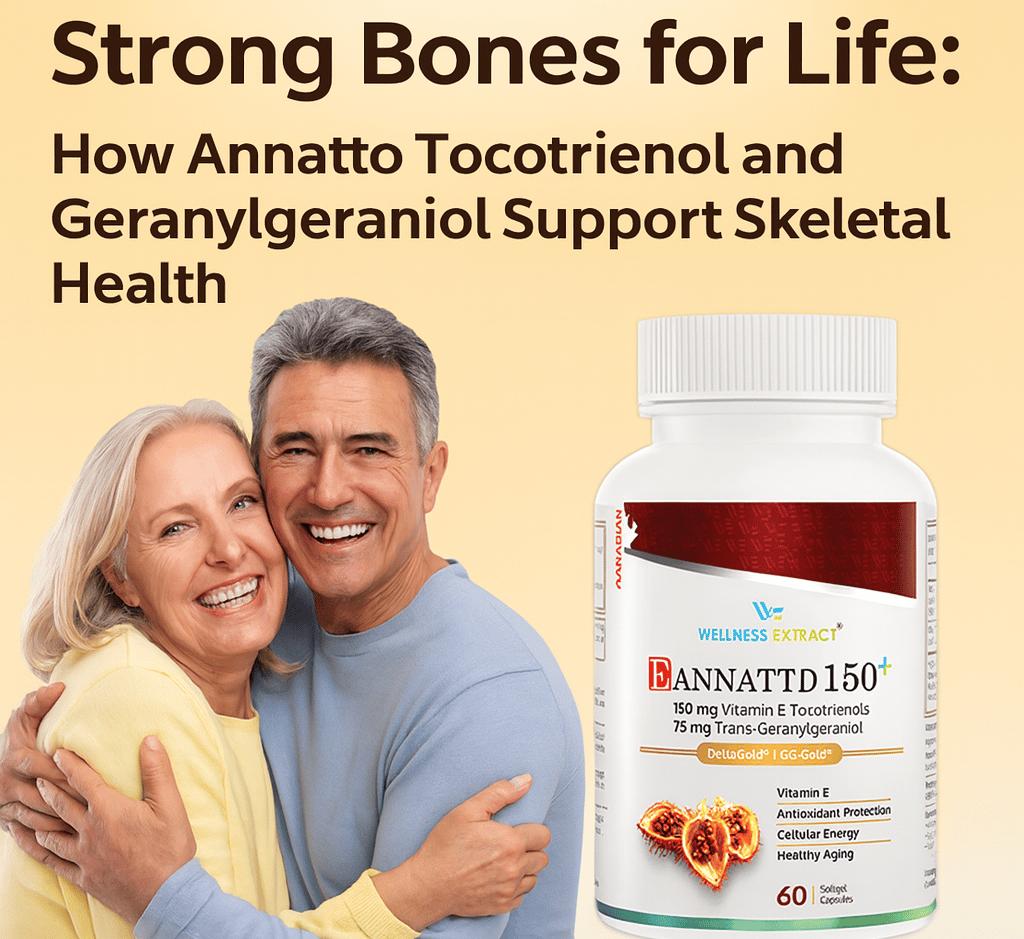 Strong Bones For Life Annatto Tocotrienol and Geranylgeraniol GG