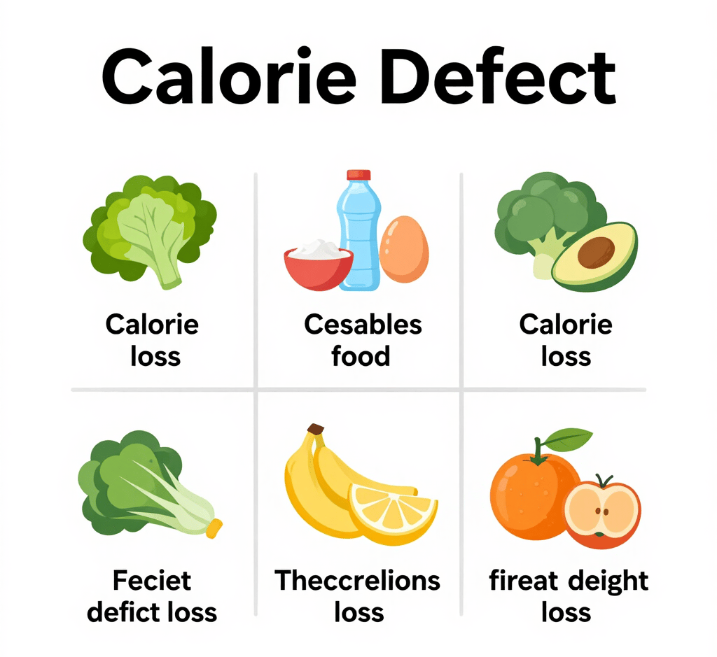 Calorie deficit explanation showing why GLP-1 creates better fast weight loss before and after resul