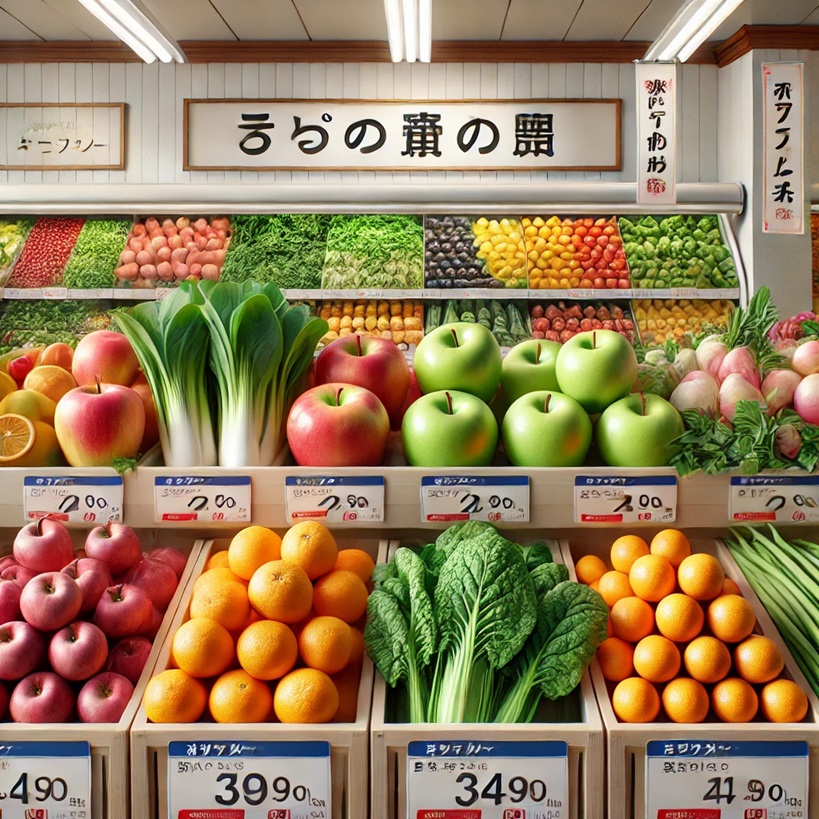Obst Gemüse Japan