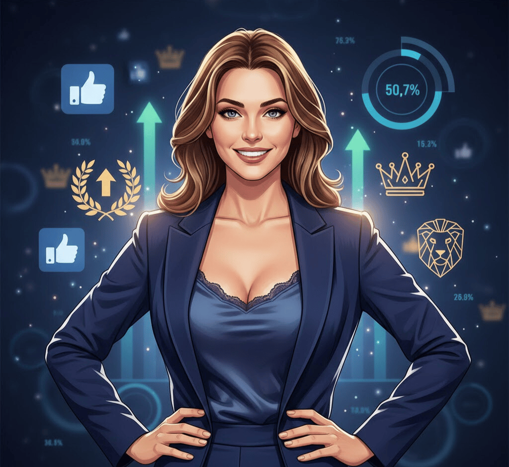 confident looking onlyfans milf